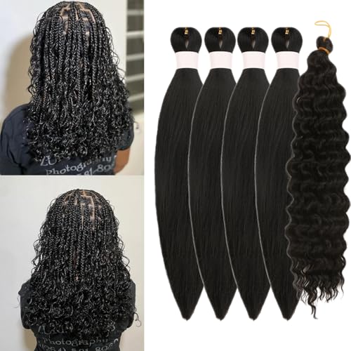 Brown Gozill Pre-stretched Boho Braiding Hair 16 inch