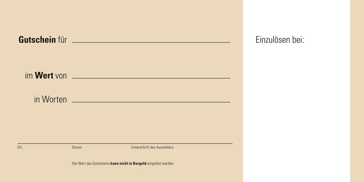 Gutscheinkarten (10 Stück) - Geschenkgutscheine Für Kosmetik, Wellness, Beauty - DIN Lang