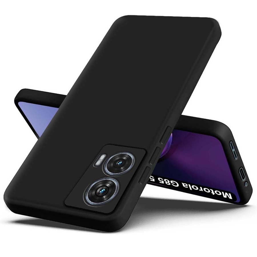 Fashionury Back Cover for Motorola G85 5G | Camera Bump Protection | Matte Soft Silicon Flexible | All Side Shock Proof Rubberised Back Case Cover for Moto G85 5G (Black) (B0D9BFXCZC) Amazon Price History, Amazon Price Tracker