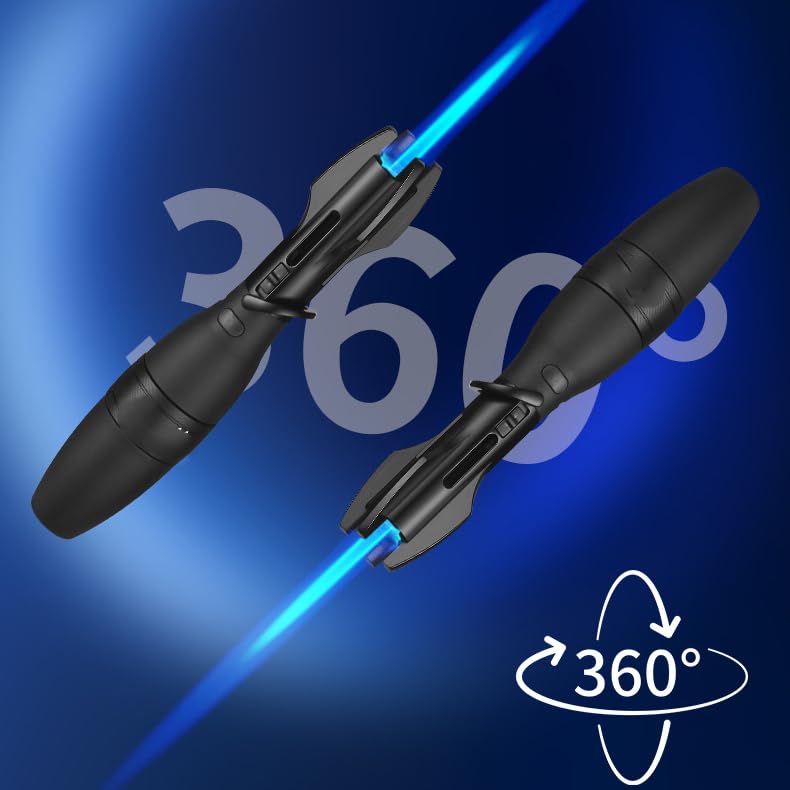 Encendedor Creativo Rocket Fidget Gris con Caja de Regalo miniatura 2