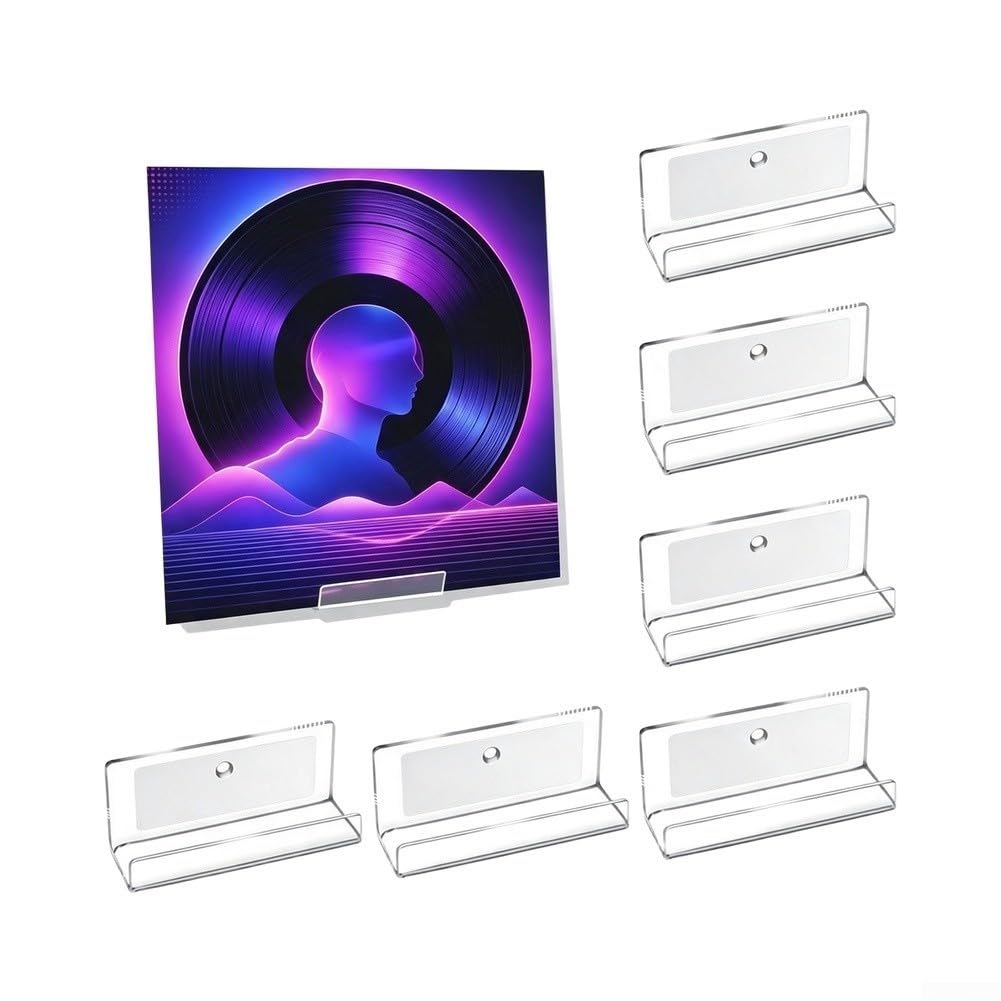 Pack 6 para soportes Vinilo Pared Acrílico Pack 6 para soportes