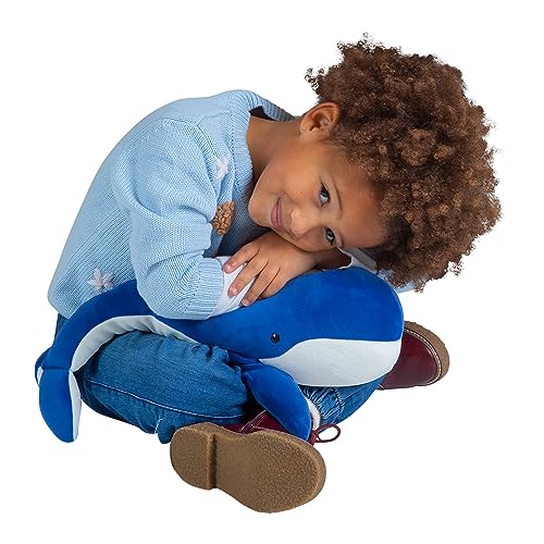 Manhattan Toy Velveteen Wistful Whale Sea Life Toy Stuffed Animal, 16" Manhattan Toy Velveteen Wistful Whale Sea Life Toy Stuffed Animal, 16"