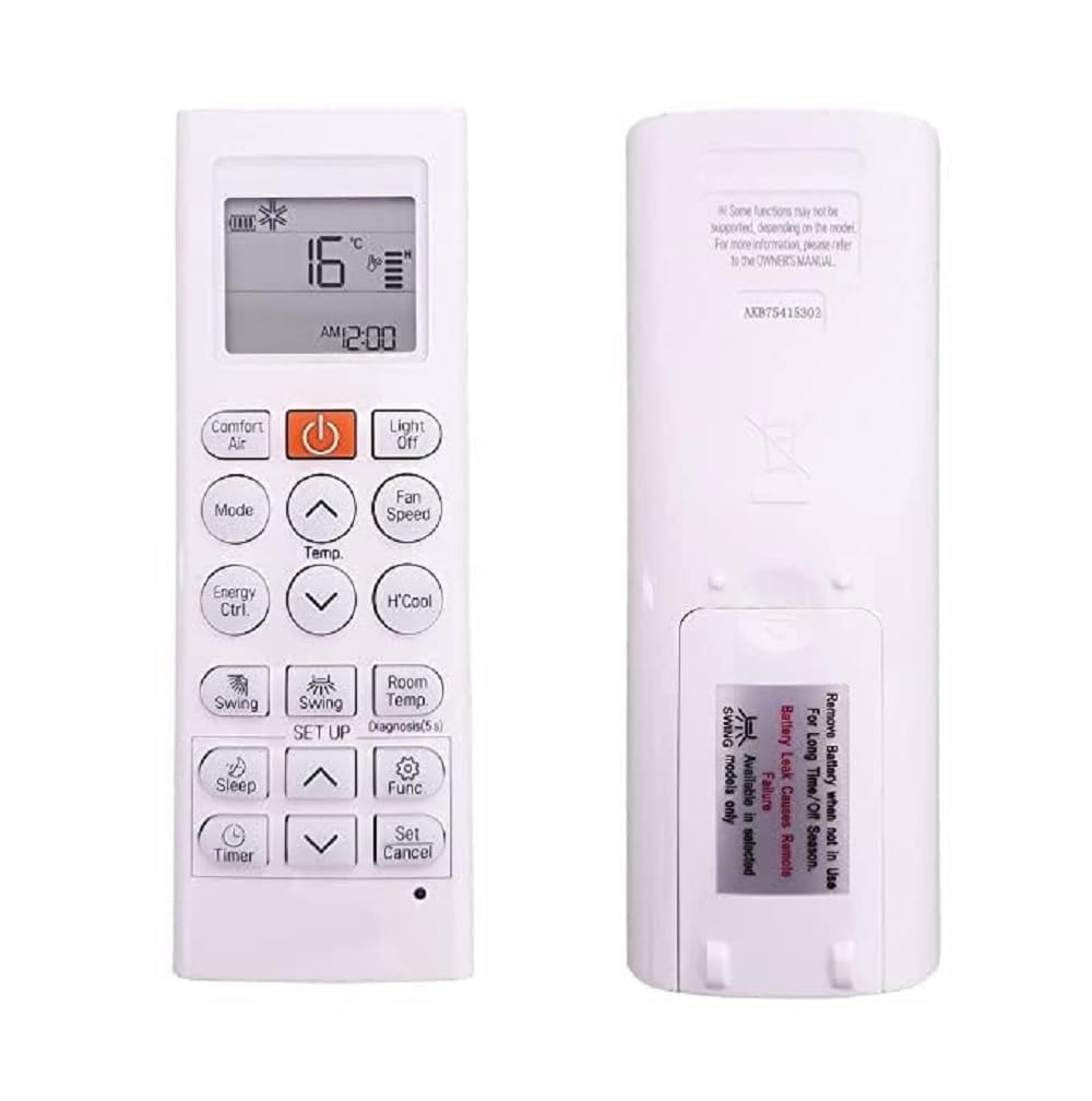 5 Years Warranty Ac Remote AKB75415302 Compatible for LG Split 3 Star AC Remote 1.5 Ton 2 Ton 1 Ton-image-20