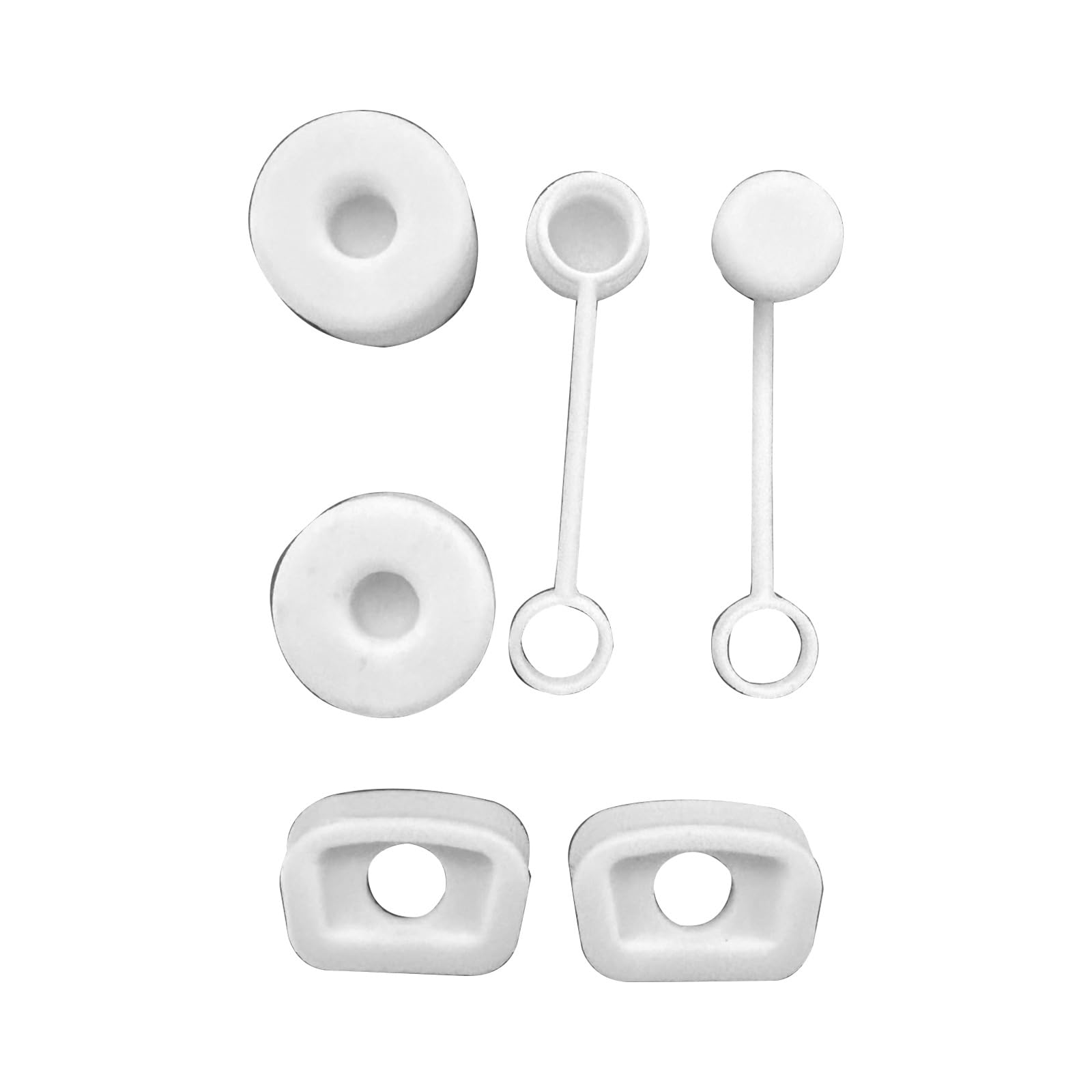 Zwwaazhf W1 6X Silicone-Stopper Set Spill Proof-Stoppers Leak-Stoppers Spill Accessory Anti-Dust-Silicone-Stopper