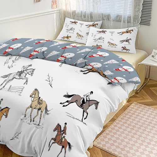 Housse de couette train de Noël 3D pour réchauffer les nuits d'hiver - 5