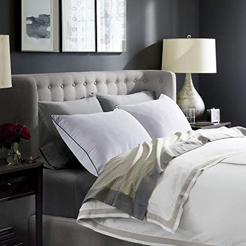 JOLLYVOGUE Standard Pillows Set of 2, Cooling and Supportive Pillows Full Size Set of 2 for Side and Back Sleepers, Down Alternative Hotel Collection Sleeping Pillow - Image 3