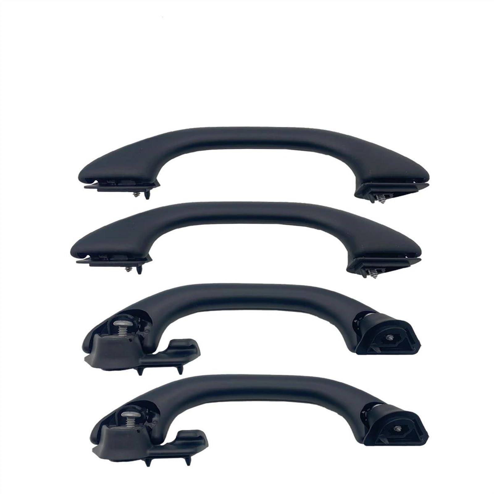 HLWXMDZ for VW for Golf 4 GTI R32 for Jetta A4 GLI for Bora for Polo MK4 9N for Touran 1T Interior Roof Ceiling Grab Handle (1 Set-Black)
