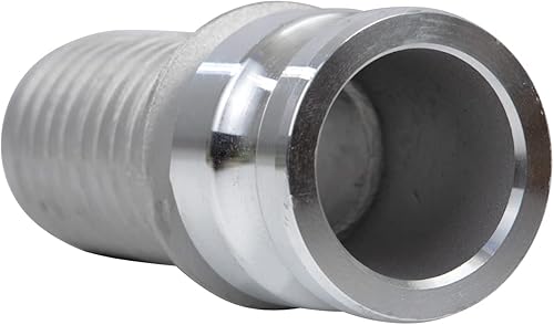 Miniatura 3 de Quafwia 2 accesorios de bloqueo de leva fundida por gravedad de aluminio de 2 pulgadas, accesorio de manguera de leva y ranura de 2 pulgadas,