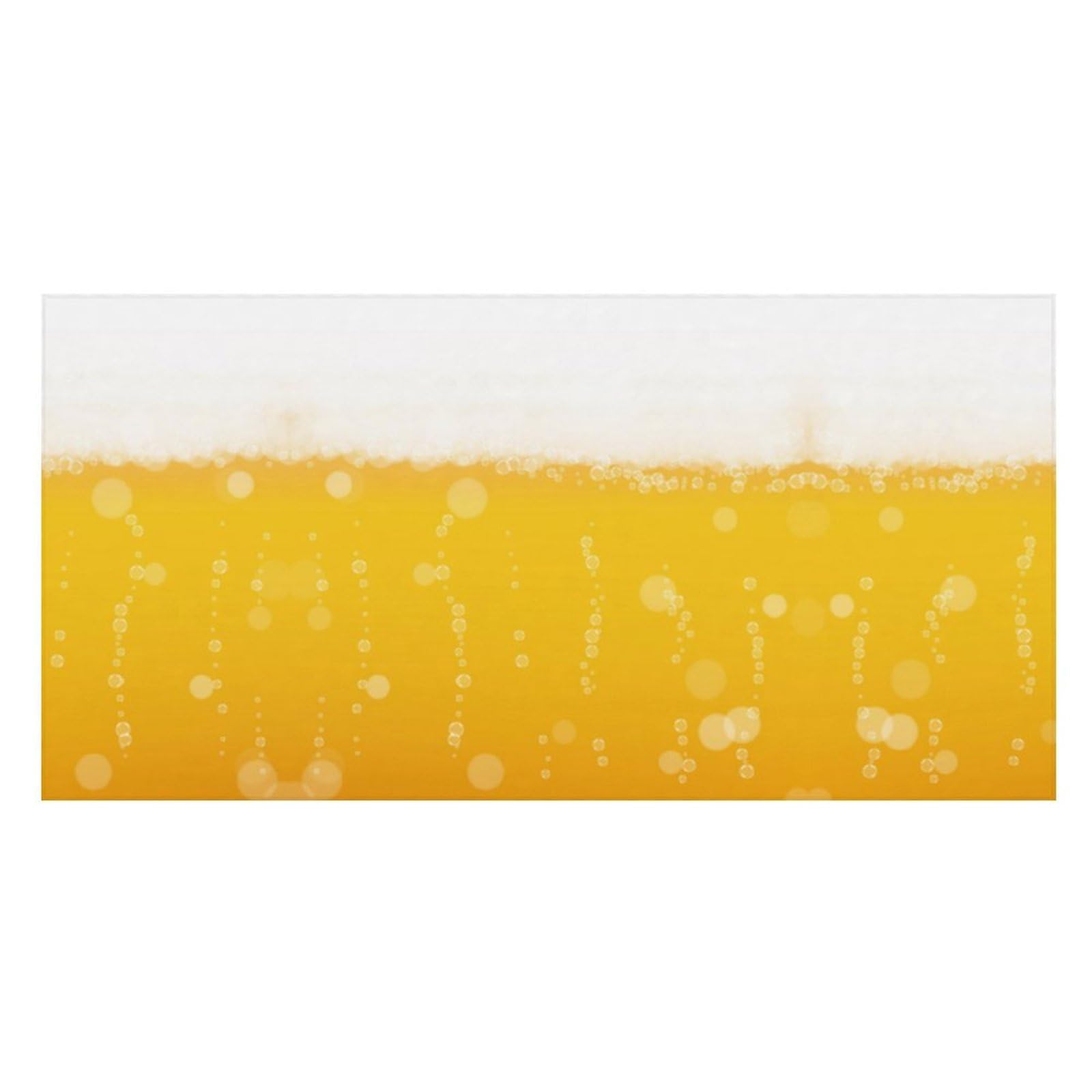 LWORZIIB Beach Towel, Bubbles And Beer Bath Towel, Pool Towel Great for Gym Swimming 80 X 160cm