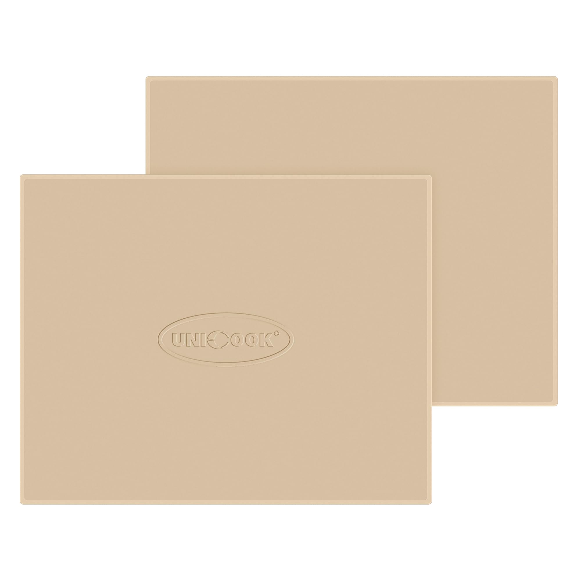 Unicook 2-Pack Rectangular Pizza Stone