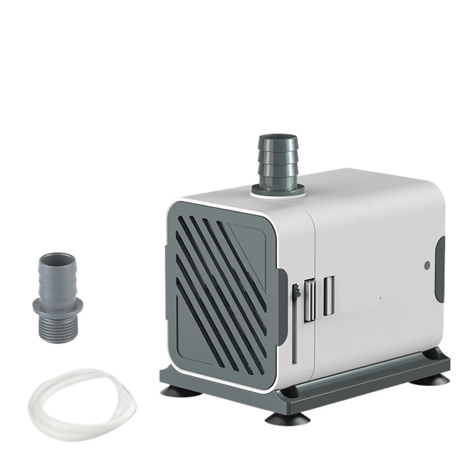 Pompa biała mała pompa filtr wewnętrzny Tee-in-One Low Noise Filter Fi Tank Aquarium Oxyger (Xqp1000f 15 W filtr trzy w jednym)