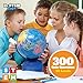 Dr. STEM Toys Interactive Talking Globe with Smart Pen, Game Panel, 300+ Geographic Quiz Questions, Touch & Learn, Music, and More - Educational Toy for Kids Ages 6+