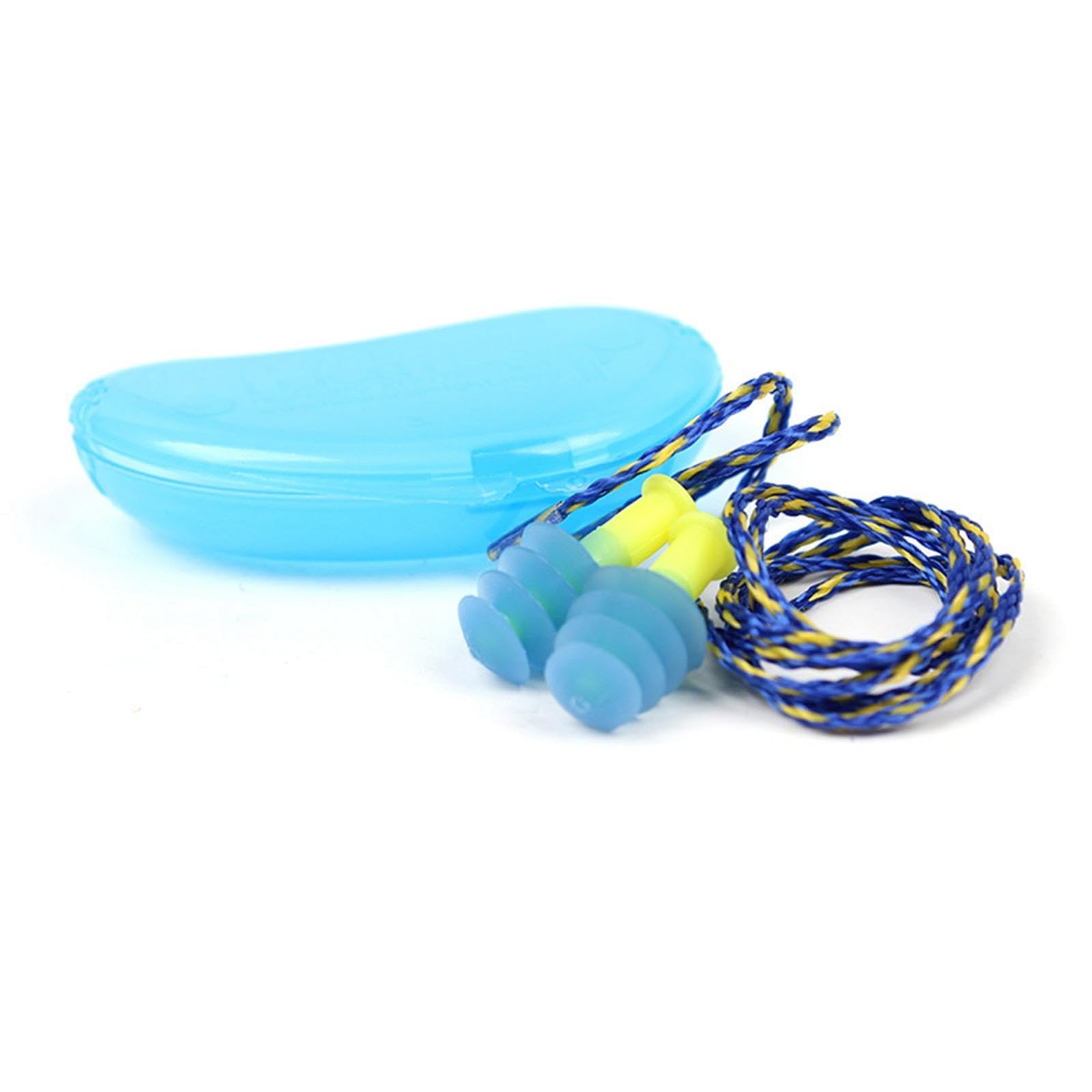 Lyla 6xSilicone Earplugs Waterproof Noise Reduction for Sleeping Snoring Loud Noise-image-12
