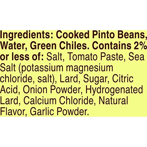 Image of Old El Paso Green Chiles Refried Beans, 16 oz Cans, 12 Pack | Quick and Easy Meal Prep, Ready in Minutes, Fiesta Flavor Seasoning, Side or Complete Meal
