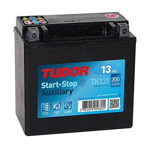 Batería TUDOR TK131 - AH13 / A 200 - L 150, P 90, H 145 - Polo SX
