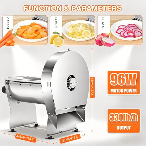 Máquina eléctrica para cortar y rallar verduras miniatura 2
