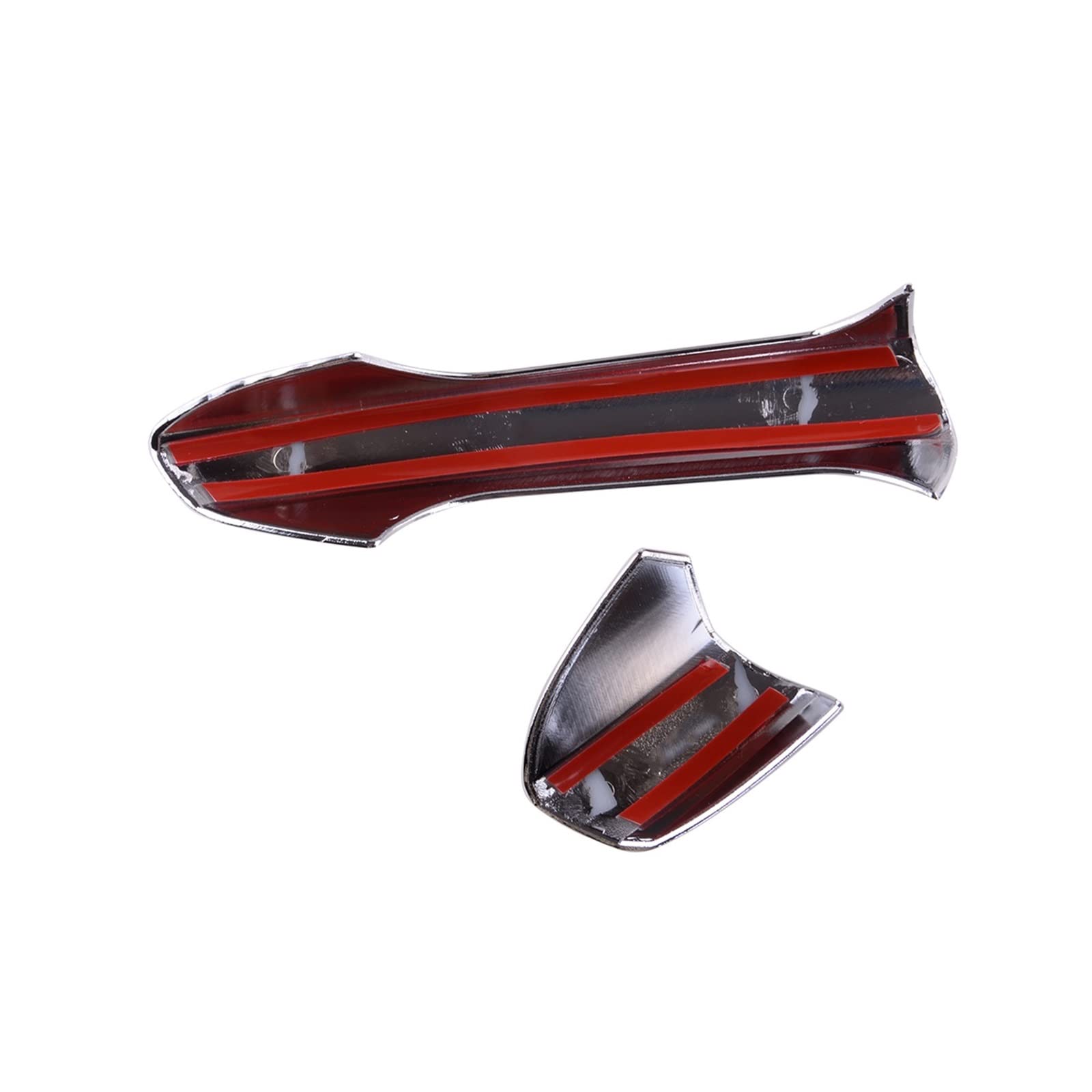 Silver Carbon-Fiber Print Door Handle Pull Cover Set (4pcs) For Mercedes C/E/CLA/GLK Class – 2008-2015