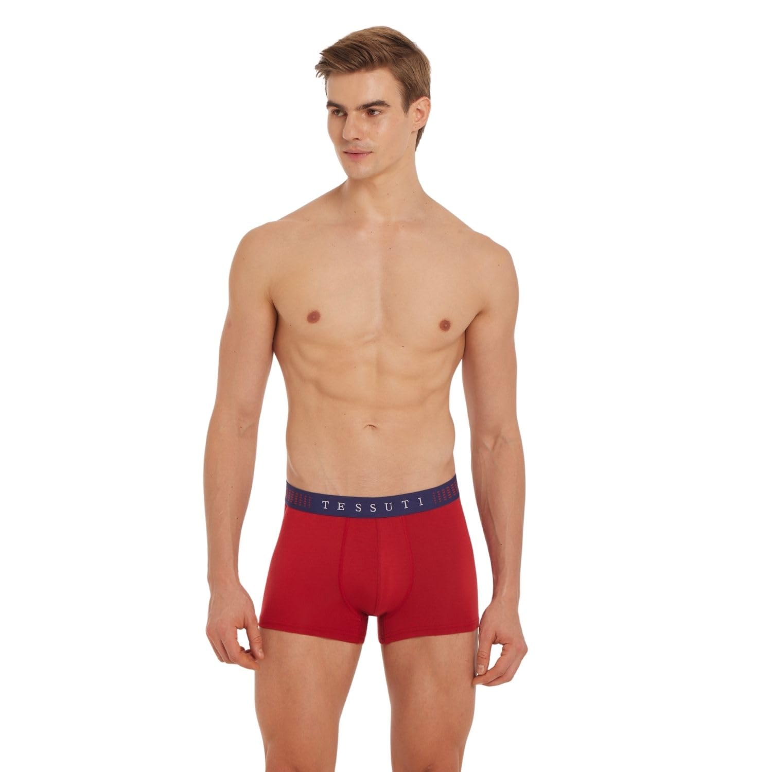 tessuti Men's Lenzing Micromodal Stretch Regular Fit Trunk, Pack of 1| Comfortable Fit Underwear for Men | Breathable Men Innerwear | G306 - Men's Trunk-picture-28
