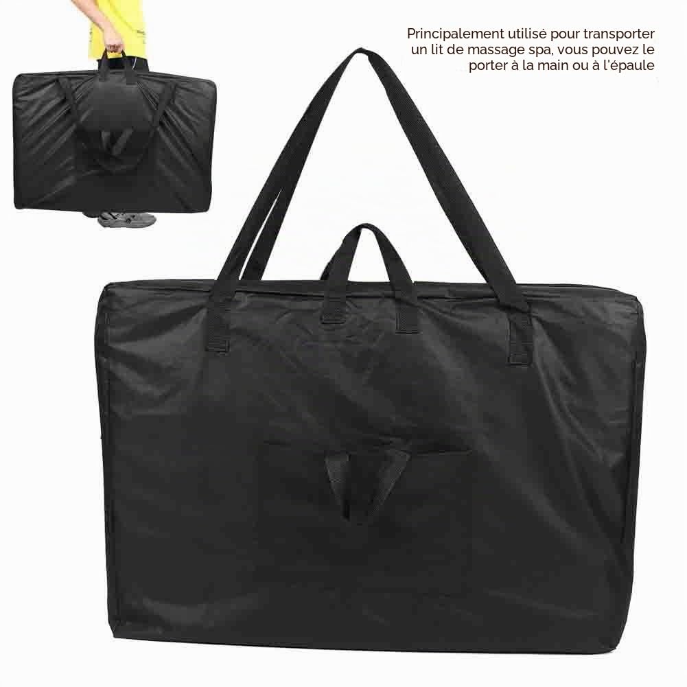 Sac de rangement pour table de massage de grande capacité, sac de rangement portable en toile pour table de spa, sac à bandoulière pour une utilisation peu encombrante dans les salons de beauté
