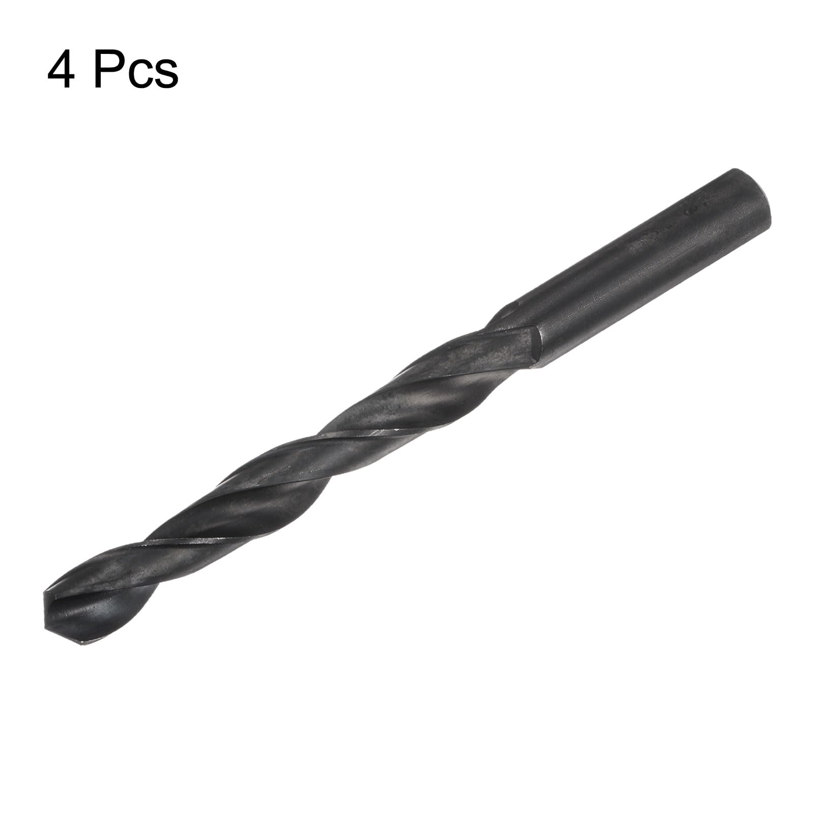 Sourcing Map HSS-4241 Spiralbohrer – 3,7 Mm, 10 Stück, Für Stahl, Alu, Holz