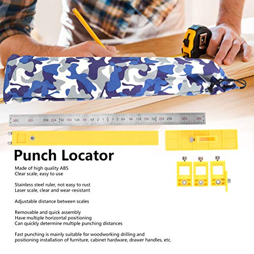 Punch Locator Guida per trapano Dima per maniglia