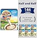 Land O Lakes Mini Moo’s Half & Half Creamer Singles, Shelf-Stable, 24 Count (Pack of 6)