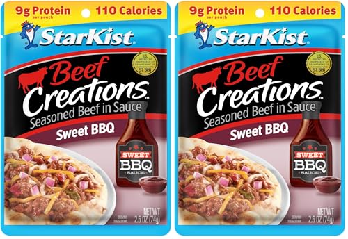 Image of StarKist Beef Creations Sweet BBQ, 2.6 oz pouch (Pack of 2)