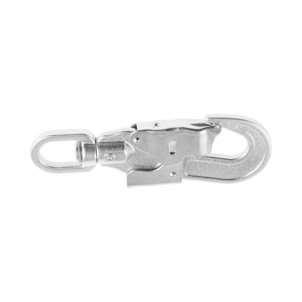 Arrotolatore anticaduta 10mt a richiamo automatico cavo acciaio inox dia 4mm dissipatore energia Deltaplus MAXIBLOC AN10010T2