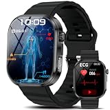 2026 Nuovo Smartwatch ECG+Pressione Sanguigna,Sonno,HRV,Temperatura,Stress