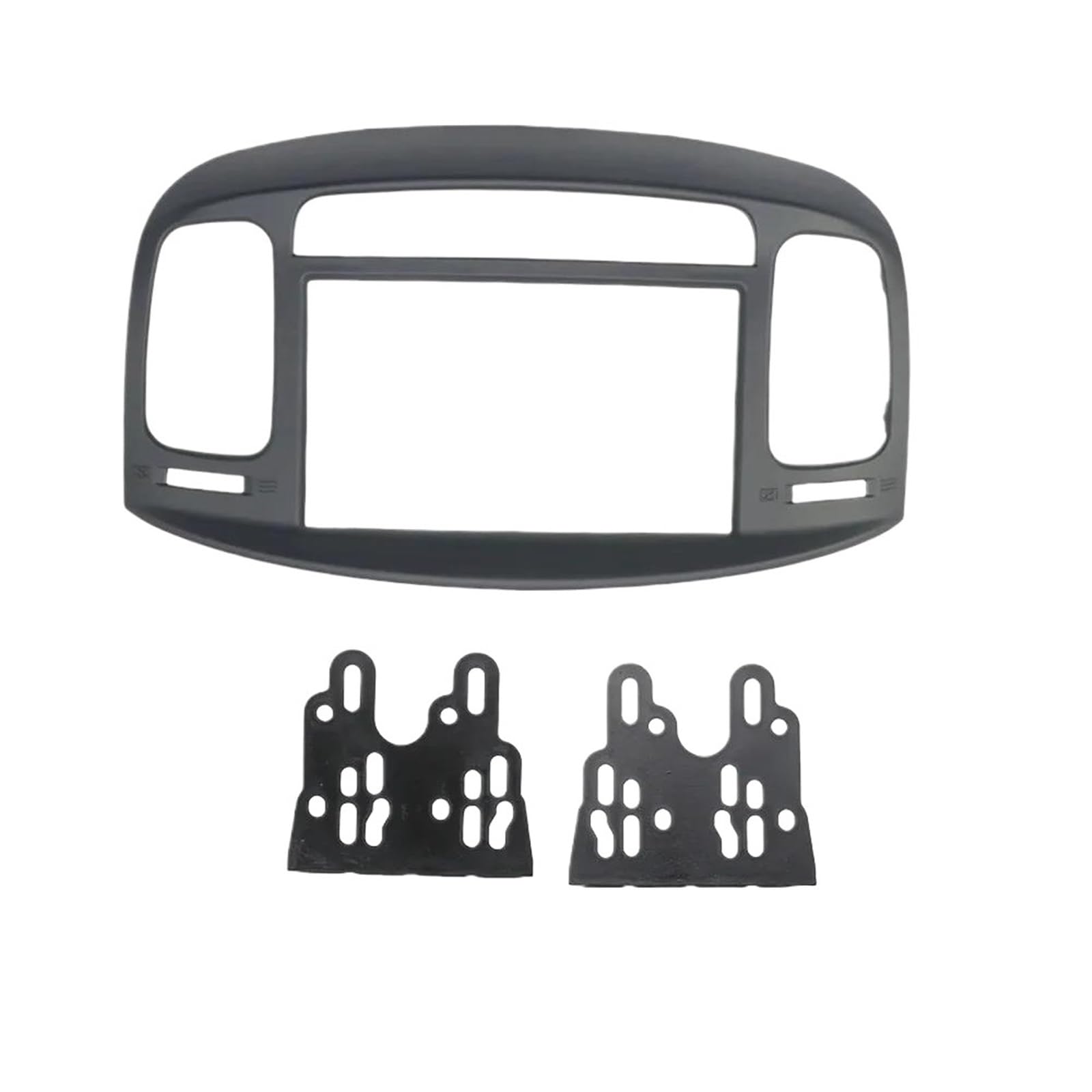 Façade D'autoradio 7 Pouces GPS Lecteur Stéréo MP5 2 DIN Panneau De Tableau Bord Installation pour Hyundai pour Accent 2009 2010 2011 2012 GFVFGNLNNA