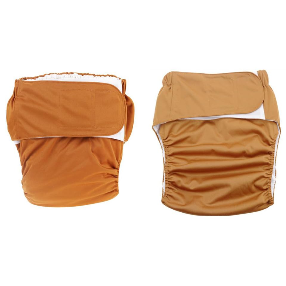 VILLCASE Waschbare und Verstellbare Windeln für Erwachsene aus Polyester mit Hoher Saugfähigkeit als Bettschutz und Stuhlschutz für Männer und Frauen
