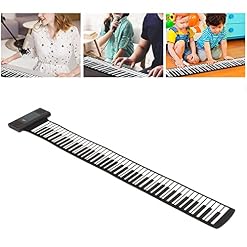 Dpofirs 88 Touches Roll Up Piano avec Pédale, Clavier Autocollant de Piano Portable Numérique pour Enfants Débutants… - Les Beatles, Paul McCartney, John Lennon, RIngo Starr, George Harrison Dpofirs 88 Touches Roll Up Piano avec Pédale, Clavier Autocollant de Piano Portable Numérique pour Enfants Débutants… – Image 7
