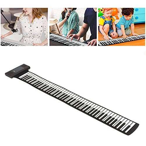 Dpofirs 88 Touches Roll Up Piano avec Pédale, Clavier Autocollant de Piano Portable Numérique pour Enfants Débutants… - Les Beatles, Paul McCartney, John Lennon, RIngo Starr, George Harrison Dpofirs 88 Touches Roll Up Piano avec Pédale, Clavier Autocollant de Piano Portable Numérique pour Enfants Débutants… – Image 8