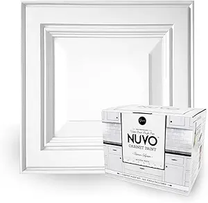 Nuvo Titanium Infusion Cabinet Makeover Kit - Easy DIY 7-Piece Set, Brilliant White, Long-Lasting Finish