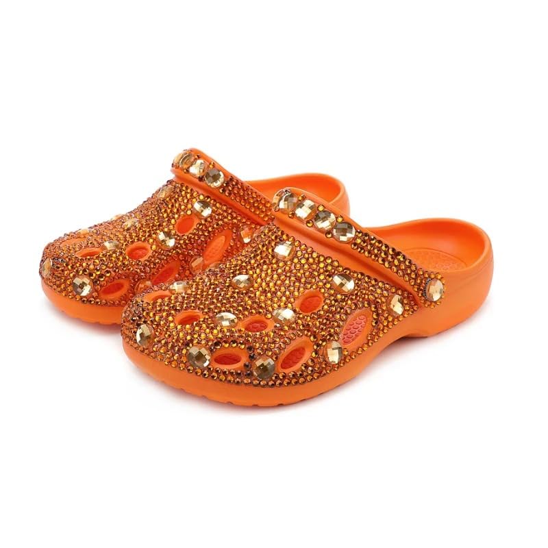 Elegant Crystal Embellished Slippers for Women Comfortable Soft Indoor Outdoor House Shoes Non Slip Sole slippers for women3