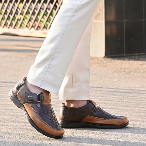Image of Vellinto Royal Look Stylish Sandals For Men ll Casual Ethnic Sandals For Men ll Sandals For Men