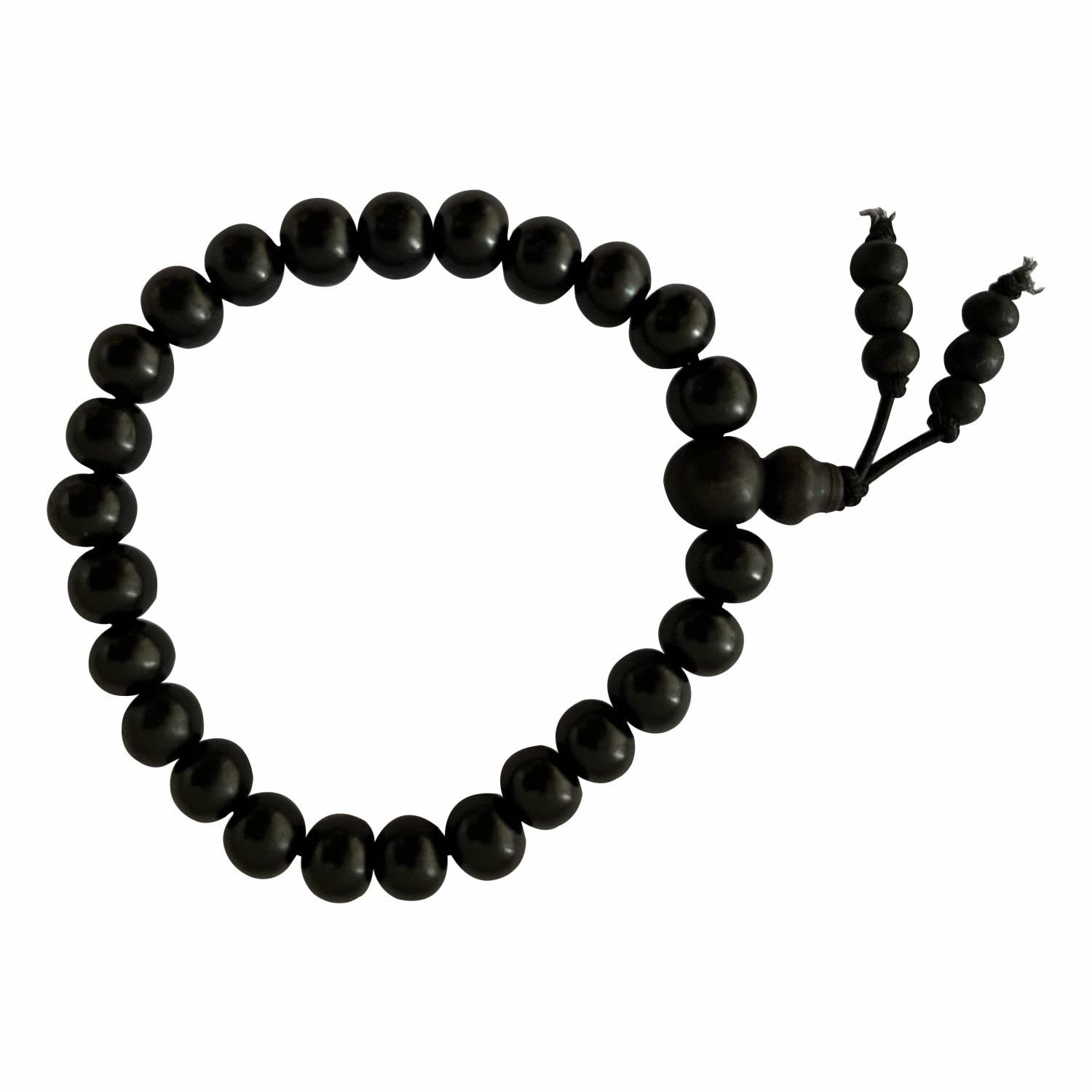 TwiceWise Natural 8mm Karungali Bracelet Original With 25+1 Beads, Unpolished Black Ebony Wood Karungali Kattai Bracelet for Pooja, Ideal for Men and Womens Wrist (Pack of 1) (B0BVWLBWL8) Amazon Price History, Amazon Price Tracker