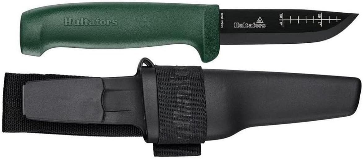 Hultafors 380110 "Ok1" Outdoor Knife - Green/Black