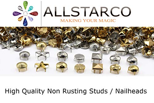 Allstarco 7Mm Sapphire Ch09 Bedazzler Refills Rhinestones Preset Studs Nailheads In Rims For Garment Embelishments Leatherwork Diy Crafts Decorate Shoes, Belts, Tee Size 30-100 Pieces #TOP3