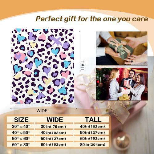 Manta Polar 220 x 240 Estampado de Corazones, Mantas para Cama 105 de Franela Cálida y Cómoda para Niños y Adultos, Mantitas para Sofá Reversible para Cubre Sofa Colchas, Fácil de cuidar_6527a