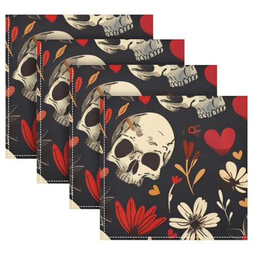 Servilletas de Tela ALAZA 20x20 pulgadas Set de 6 miniatura 5