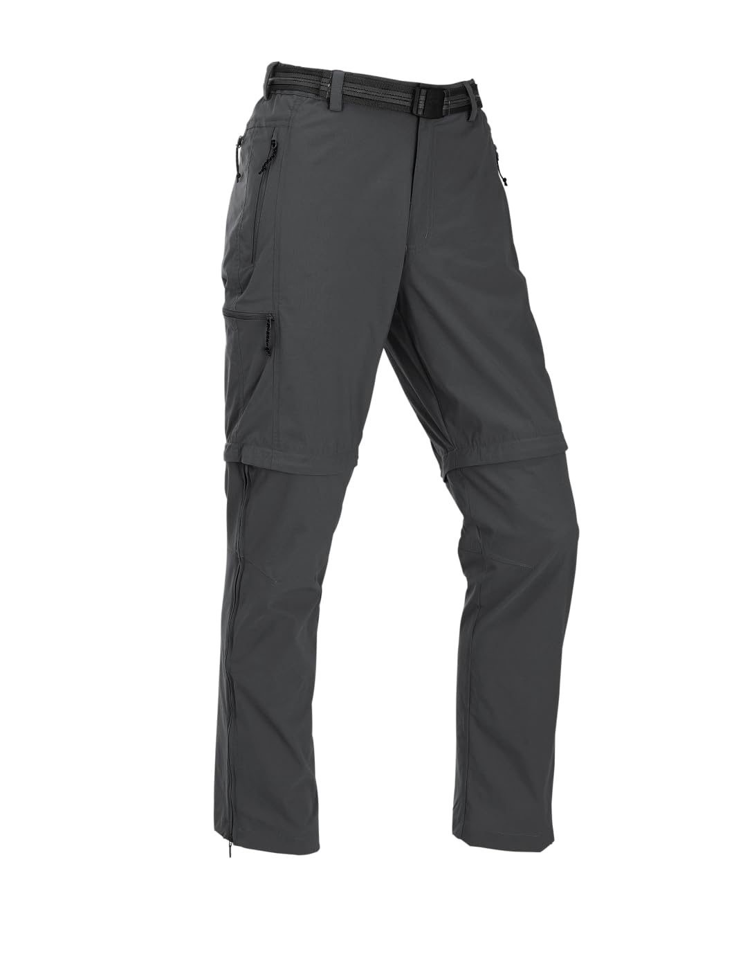 Maul Quebec-SP - TZipp Off spodnie EL. Dark Grey