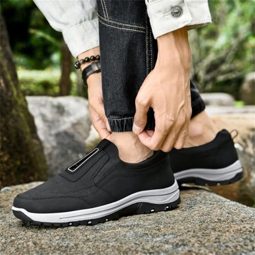 Daladder Walking Shoes,Men's Comfortable Waterproof Breathable Orthopedic Sneaker,Outdoor Lightweight Non Slip Hiking Loafers2