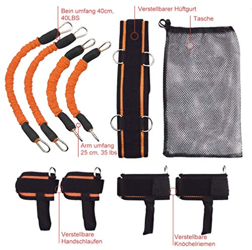 YNXing Strength Training Rope per Boxe, Basket