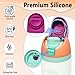 NTIERA 8PCS Replacement Silicone Rubber Seal for Owala FreeSip, Gasket Stopper Compatible with Owala Water Bottle Lid Parts 16/24/25/32/40oz, Leakproof, BPA-Free, Gasket Only (Mix-2)