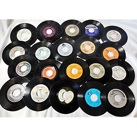 (25) 7" Vinyl Records for Crafts & Decoration Cover