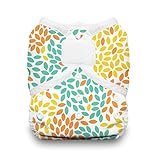 Thirsties Duo Wrap Hook & Loop, Fallen Leaves, Size 2