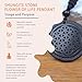 CHYIFSHIYM Shungite Flower of life Pendant Necklace - Chakra Balance - Handcrafted Constellations Jewelry - Healing Crystal Protection Necklace - Energy Harmony (35mm)