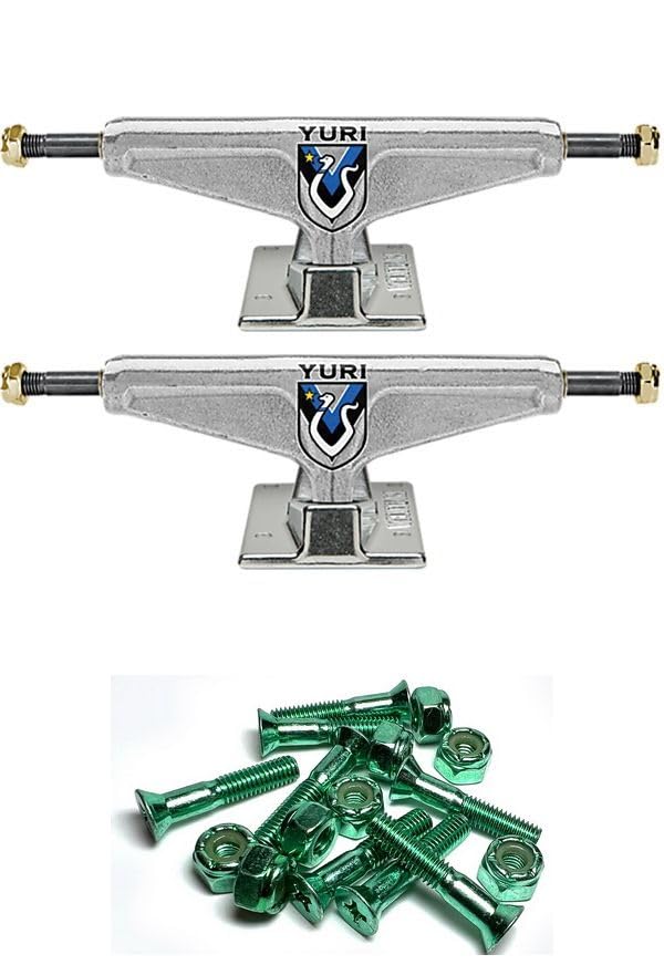 Venture Trucks Yuri Facchini V-Hollow Polished Skateboard Trucks - 5.6