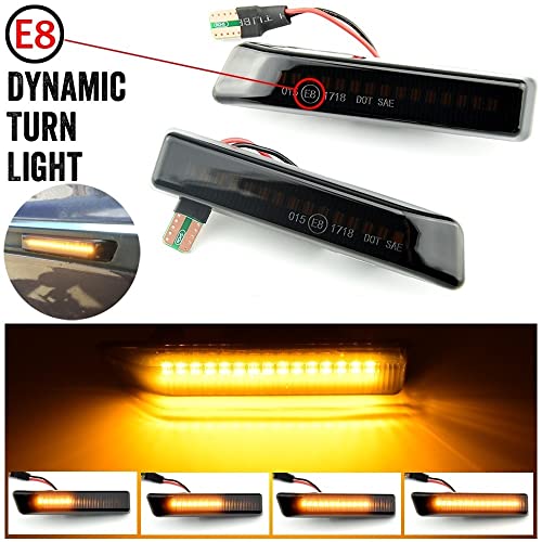 Lámpara secuencial intermitente lateral LED para BMW E53 2000-2005 y E36 2